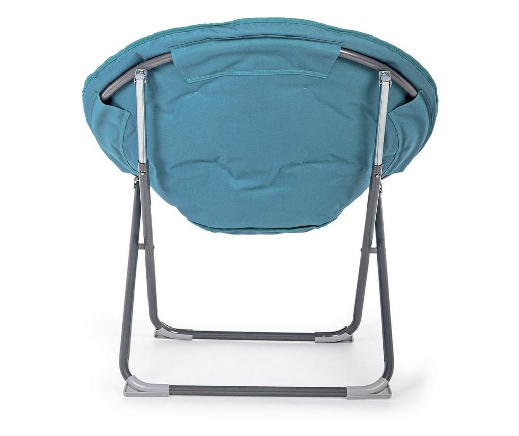 Luna Folding Outdoor Chair, Turquoise, 65x75x80 cm - 6