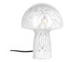 Carysa White and Gray Glass Table Lamp Ø20x25,5h thumbnail 1