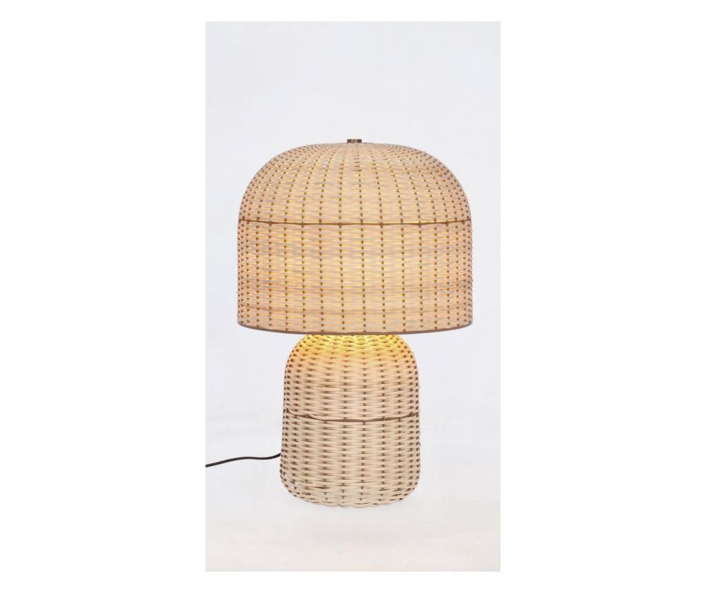 Sikkim Natural Rattan Table Lamp Ø40x61h - 5