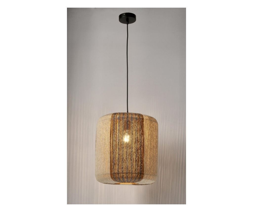 Mali Brown Paper Lamp Ø34x37h - 2