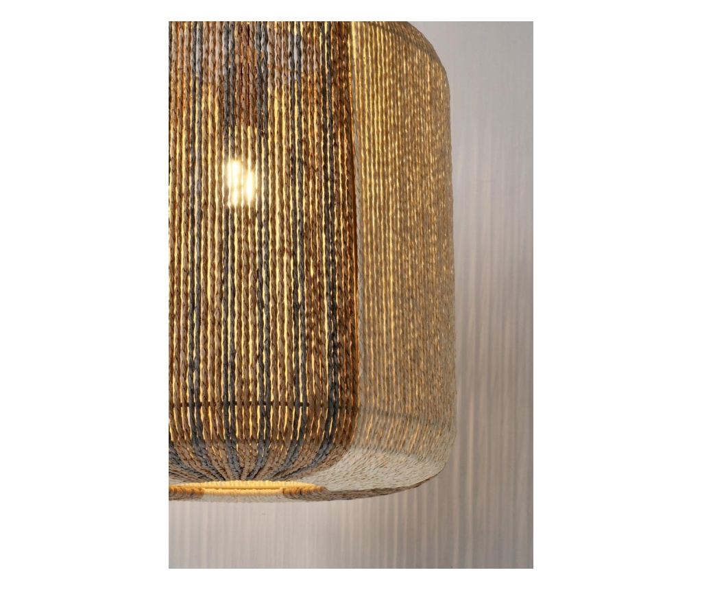 Mali Brown Paper Lamp Ø34x37h - 3