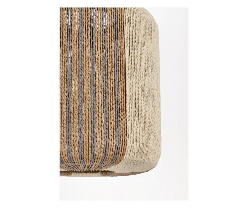 Mali Brown Paper Lamp Ø34x37h - 4