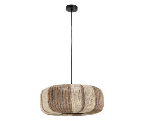 Mali smeđe papirnato sjenilo za lampu Ø50.5x22h