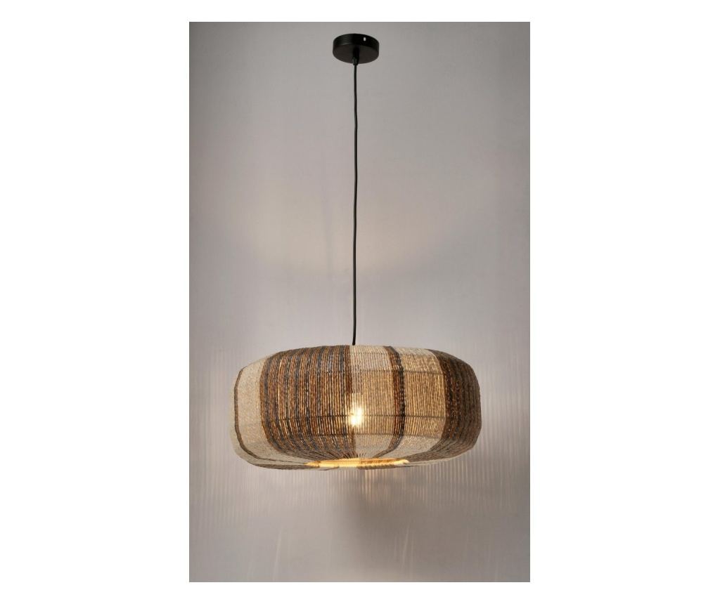 Mali Brown Paper Lampshade Ø50.5x22h - 2