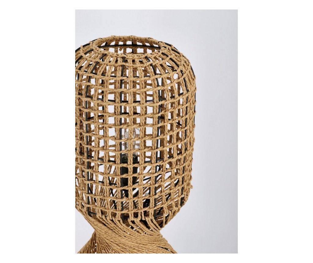 Malabo Brown Paper Floor Lamp Ø25x104h - 3