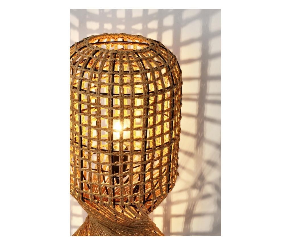Malabo Brown Paper Floor Lamp Ø25x104h - 4