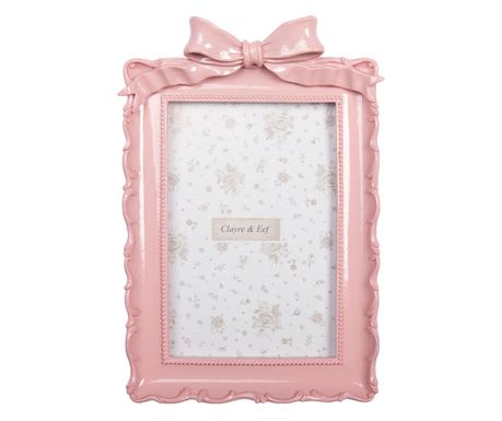 Pink Table/Wall Photo Frame 15x4x21 cm / 10x15 cm
