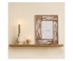 Brown and White Wooden Tabletop Photo Frame 18x2x23 cm / 10x15 cm thumbnail 3