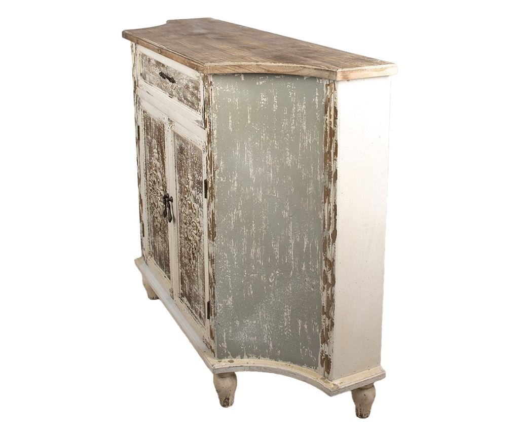 Vintage Wooden Chest of Drawers 120x40x97 cm - 3