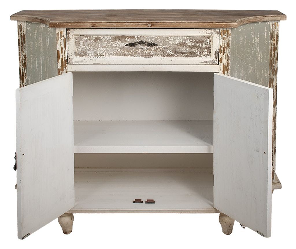 Vintage Wooden Chest of Drawers 120x40x97 cm - 5