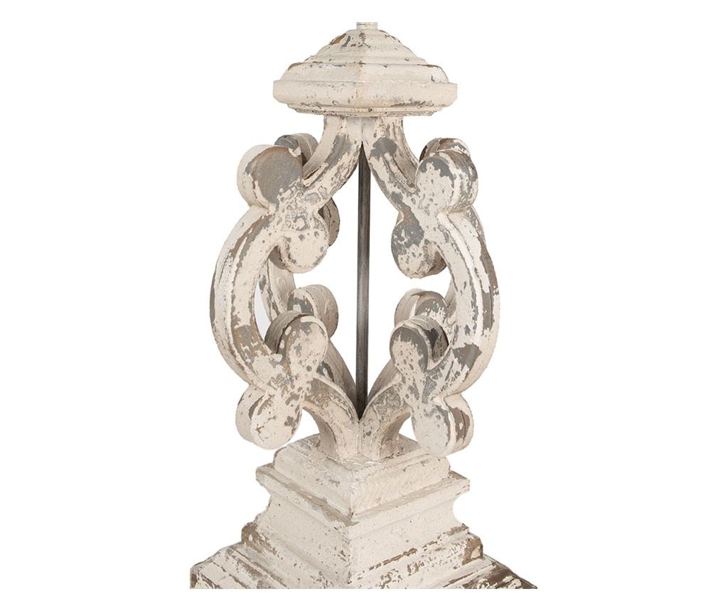 Vintage Beige/Gray Iron Table Lamp Ø 40x79 cm E27 - 4