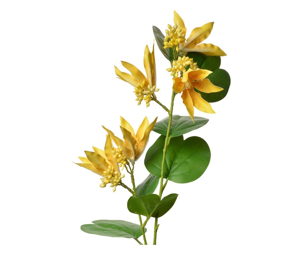 Yellow Green Artificial Flower 18x10x80 cm - 2