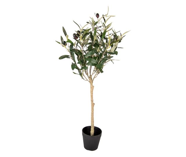 Sztuczne drzewko oliwne w doniczce 15x15x70 cm