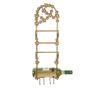 Gold Metal Wine Bottle Holder 21x13x62 cm thumbnail 4