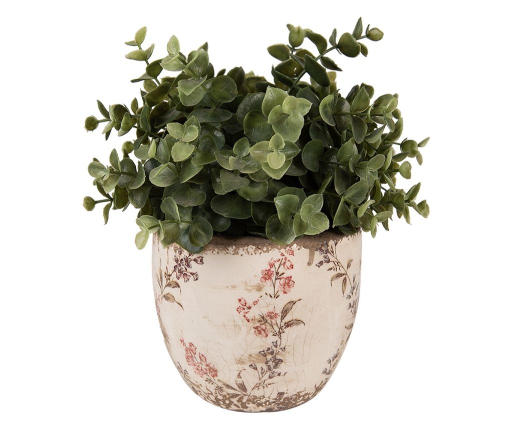 Multicolor Ceramic Flower Pot, 13x11 cm - 2