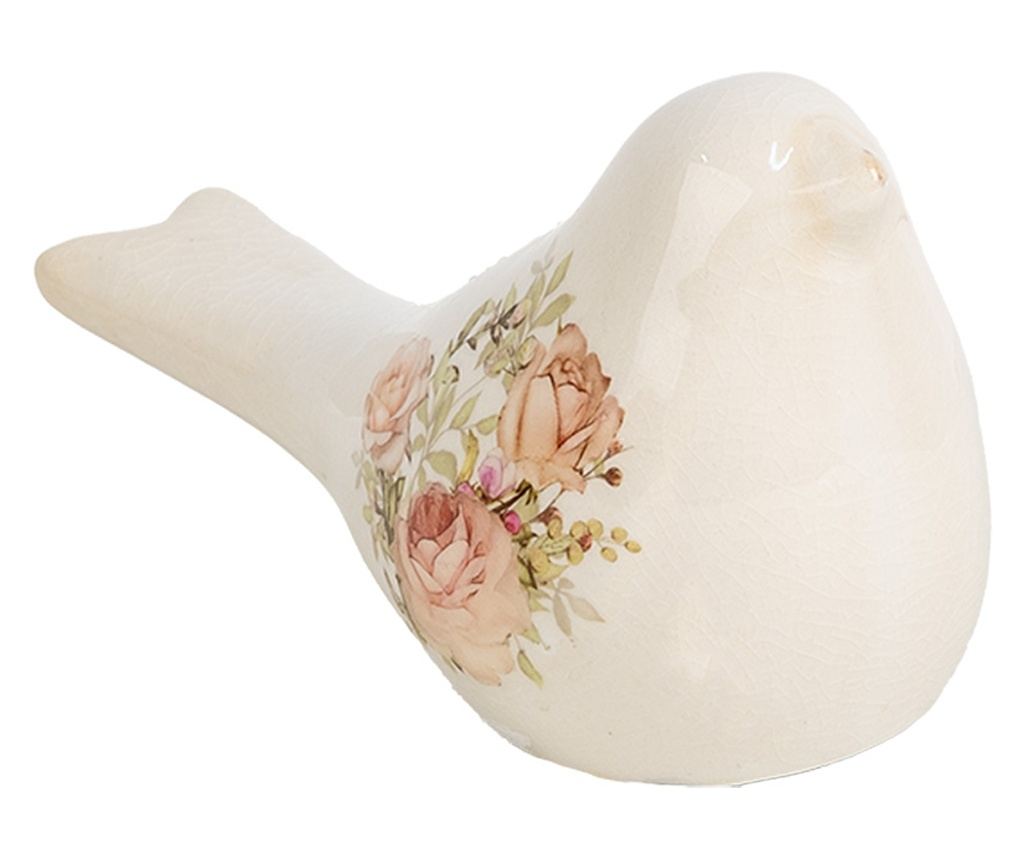 Multicolor Ceramic Bird Figurine 16x7x9 cm - 2