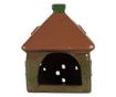 Multicolor Ceramic Christmas House Candle 12x9x14 cm thumbnail 2