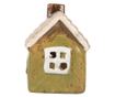 Multicolor Ceramic Christmas Candle House 8x7x10 cm thumbnail 4