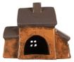 Christmas Candle Ceramic House Multicolored 20x11x16 cm thumbnail 2
