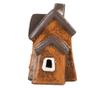 Christmas Candle Ceramic House Multicolored 20x11x16 cm thumbnail 3