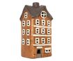 Multicolor Ceramic Christmas House Candle 12x10x23 cm thumbnail 4