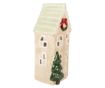 Christmas Candle Multicolored Ceramic House 9x8x20 cm thumbnail 3