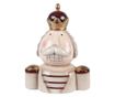 Multicolor Ceramic Nutcracker Figurine 17x12x23 cm thumbnail 1
