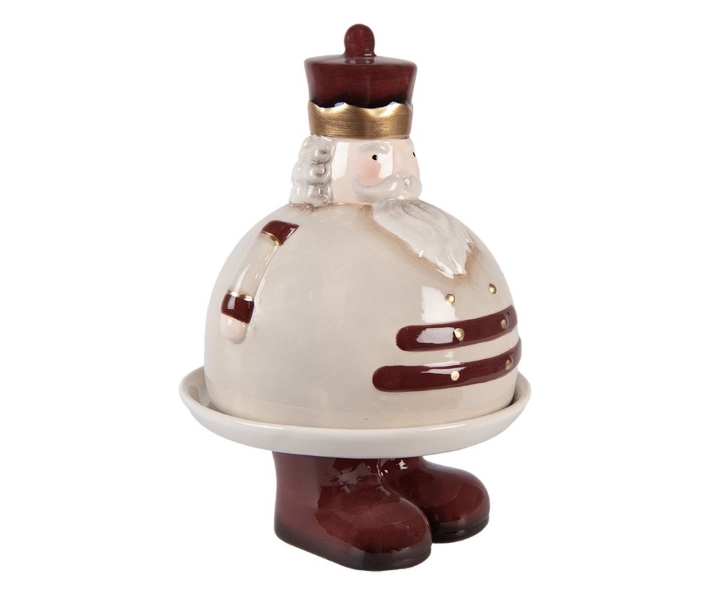 Multicolor Ceramic Nutcracker Bowl Ø 17x25 cm - 5