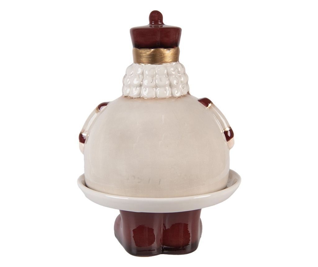 Multicolor Ceramic Nutcracker Bowl Ø 17x25 cm - 7