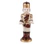 Multicolor Ceramic Nutcracker Figurine 8x8x25 cm thumbnail 1