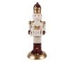 Multicolor Ceramic Nutcracker Figurine 10x10x27 cm thumbnail 1