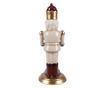 Multicolor Ceramic Nutcracker Figurine 10x10x27 cm thumbnail 3