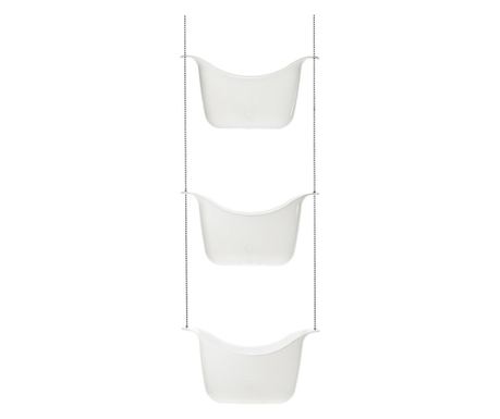 Bijeli organizator za tuš i kadu