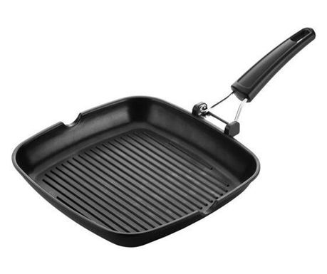 Crna grill tava 24x24 cm