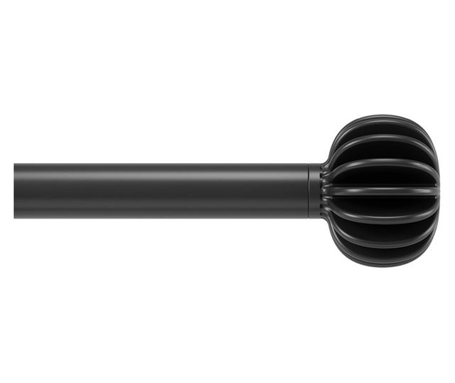 Crna karniša za zavjese