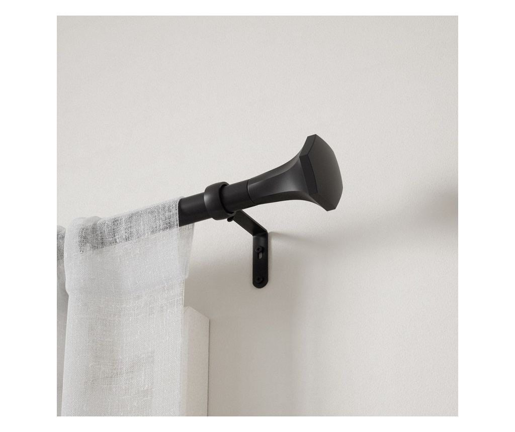 Crna karniša za zavjese - 7