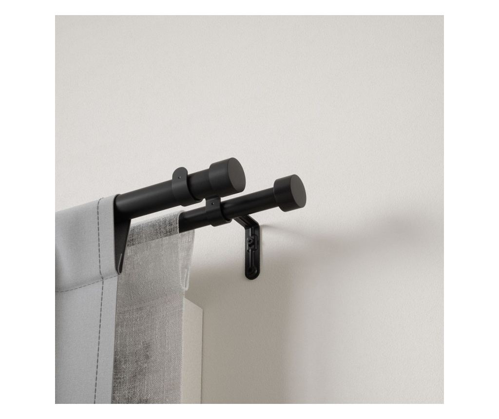 Crna karniša za zavjese - 3