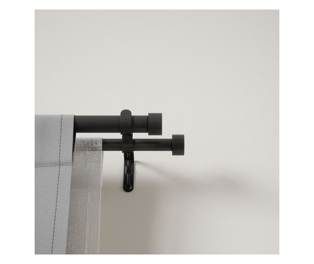 Crna karniša za zavjese - 4