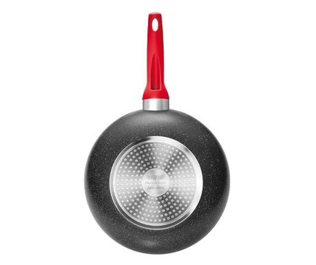 Crvena wok tava 28 cm