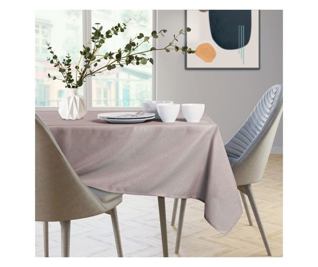 Ubrus pudrově růžový 30x100 cm