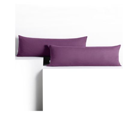 Set od 2 ljubičaste jastučnice 40x200