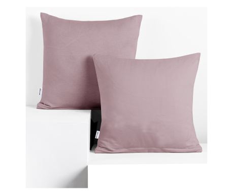 Set od 2 ljubičaste jastučnice 50x50