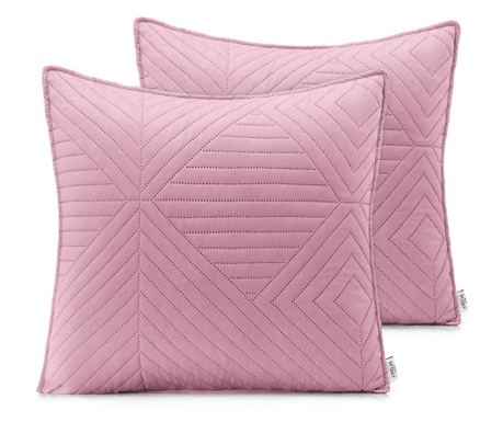 Set od 2 ružičaste jastučnice 45x45