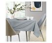 Сива покривка за маса, диаметър 110 см