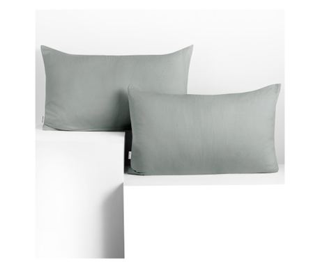 Set od 2 sive jastučnice 50x60