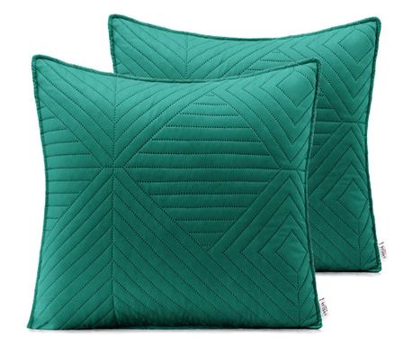 Set od 2 zelene jastučnice 45x45