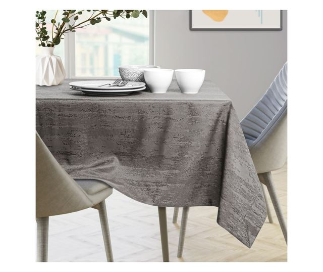Сива покривка за маса 60x60 см