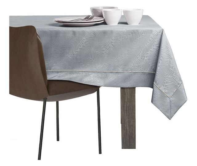Сива покривка за маса 140x450 см