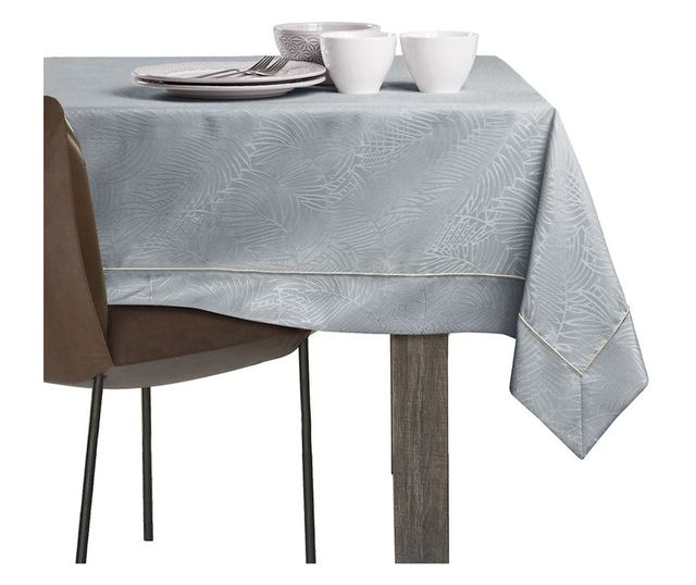 Сива покривка за маса 140x450 см