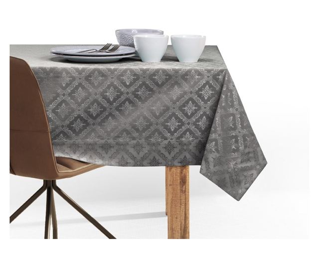 Сива покривка за маса 40x200 см